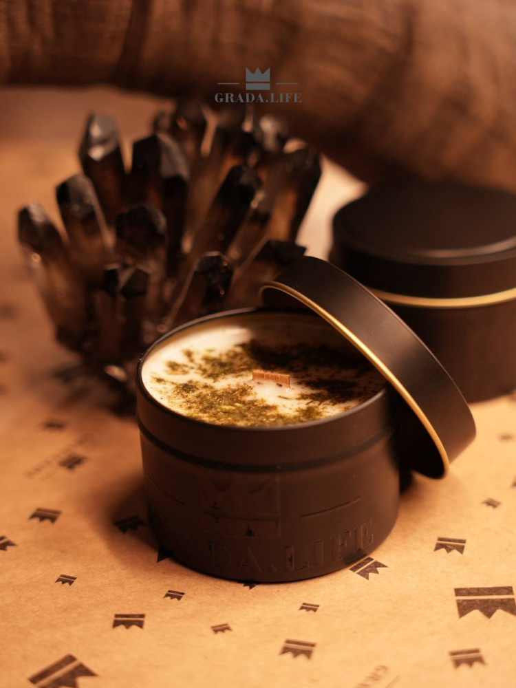 Свеча «ЧЁРНЫЙ ОБЕРЕГ»