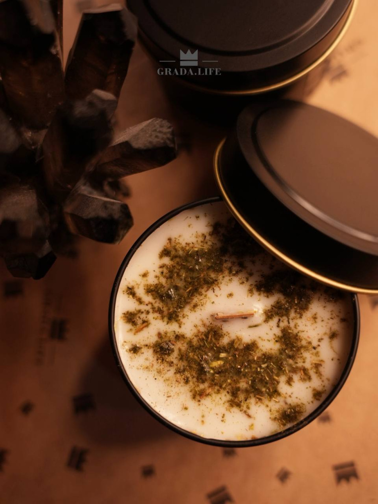 Свеча «ЧЁРНЫЙ ОБЕРЕГ»