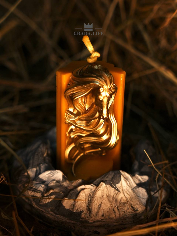 Свеча с подсвечником «ОГНИВО»