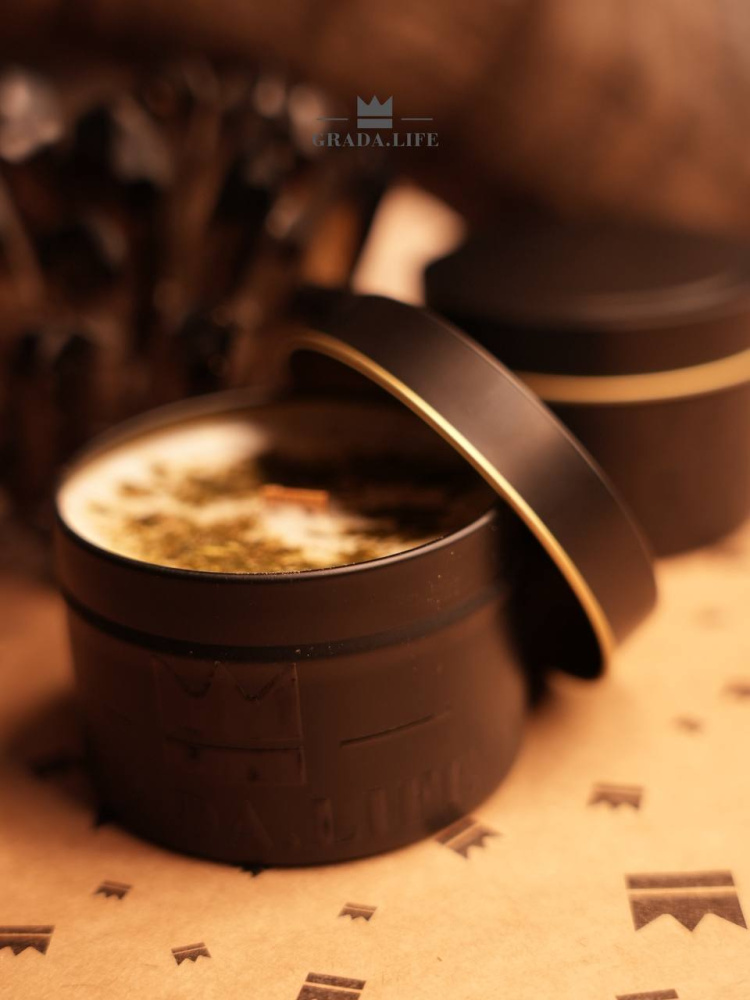 Свеча «ЧЁРНЫЙ ОБЕРЕГ»