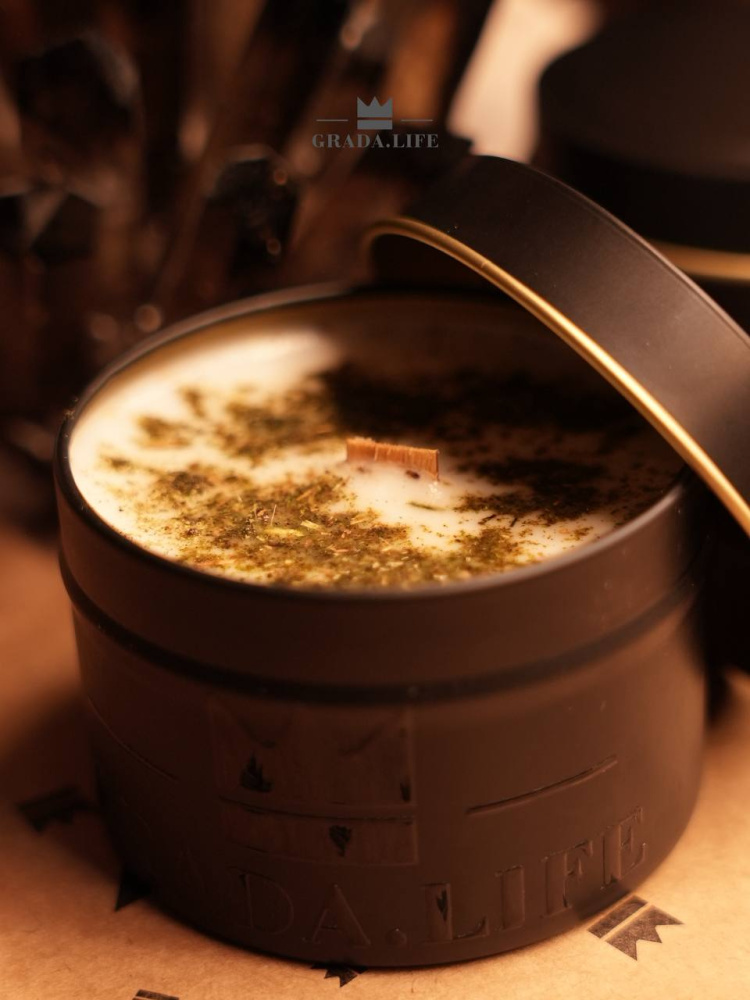 Свеча «ЧЁРНЫЙ ОБЕРЕГ»