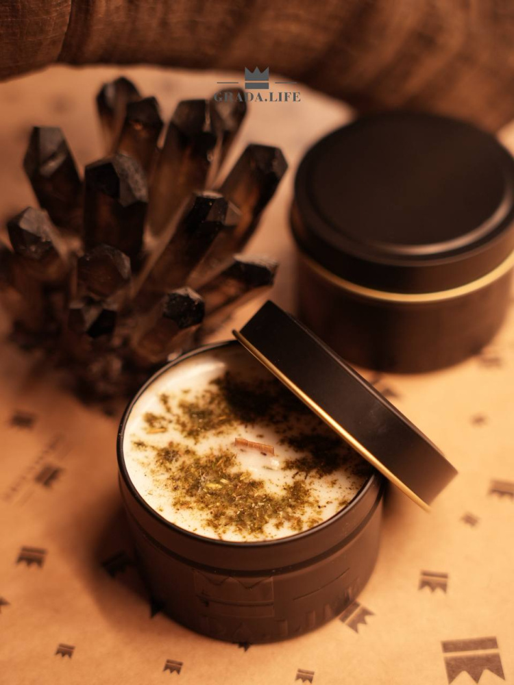 Свеча «ЧЁРНЫЙ ОБЕРЕГ»