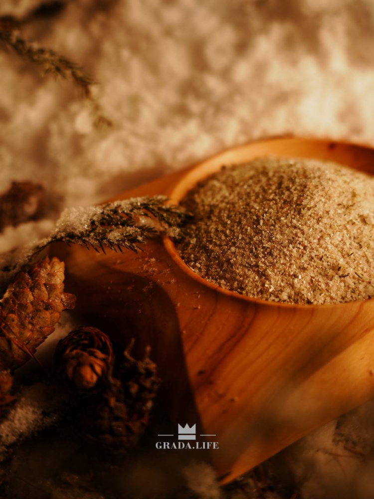 Соль для ванны на очищение и восстановление